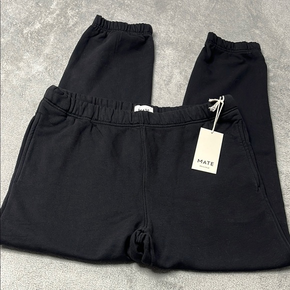 MATE the Label Pants - NEW MATE The‎ Label M 100% Organic Fleece Relaxed Pocket Sweatpants French Terry